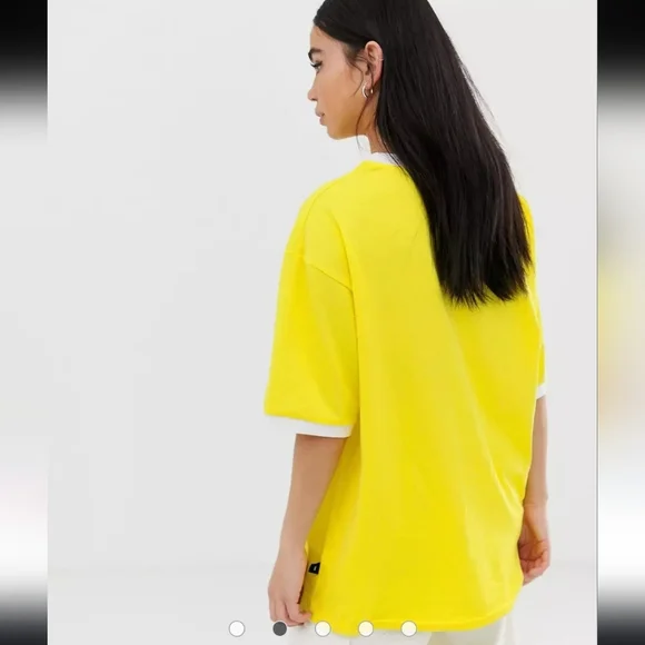 VFILES Logo T-Shirt In Yellow Women's Large (Unisex) #Hypebeast - Picture 3 of 8